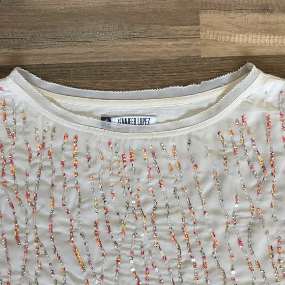 Jennifer Lopez Sequin Top, small - Picture 4 of 7